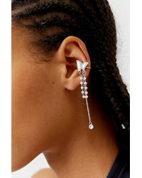 Urban Outfitters - Delicate Butterfly Ear Cuff - Lyst