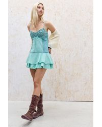 kimchi blue francesca off the shoulder mini dress Kimchi Blue Francesca Off-the-shoulder Mini... by Francesca's