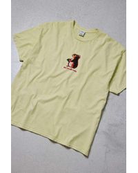 Urban Outfitters - Uo Yellow We Are All Nuts T-shirt - Lyst