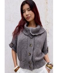 BDG - Kaya Slub Pea Coat - Lyst