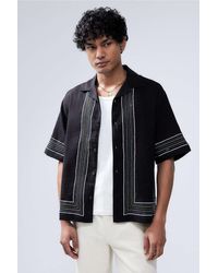 Urban Outfitters - Uo Fez Border Gauze Shirt - Lyst