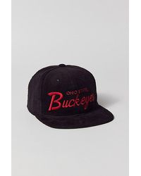 Mitchell & Ness - Ohio State Buckeyes Cord Snapback Hat - Lyst