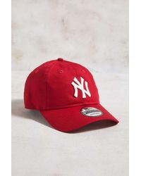 Urban Outfitters - 9twenty Ny Yankees Red Baseball Cap - Lyst