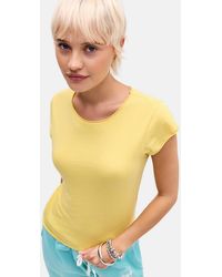 Urban Outfitters - Uo Cap Sleeve Baby Tee - Lyst