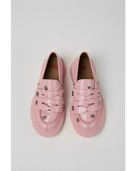 Camper - Walden Twins Leather Studded Loafer - Lyst