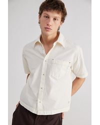Urban Outfitters - Uo Cooper Solid Button-Down Shirt Top - Lyst