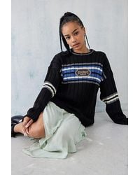 BDG - Striped Knit Boyfriend Sweater - Lyst