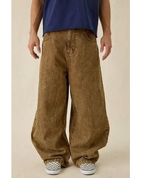 BDG Cocoon Fit Jean In Washed Black,at Urban Outfitters in Blue