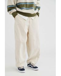 Urban Outfitters Uo Corduroy Icon Beach Pant - Natural