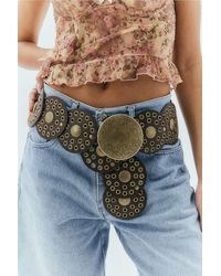 Urban Outfitters - Uo Large Concho Belt - Lyst