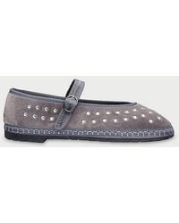 Flabelus - Mae Studded Mary Jane Flat - Lyst