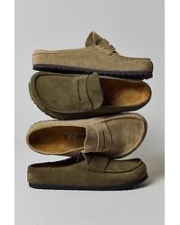Birkenstock - Naples Wrapped Suede Loafers - Lyst