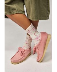 Out From Under - Bow Print Socks - Lyst