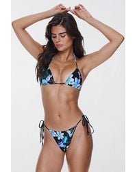 Sunkissed - Le Triangle String Bikini Top - Lyst