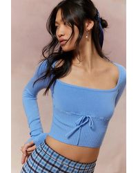 Urban Outfitters - Uo Edie Babydoll Sweater - Lyst