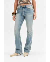 TRUE RELIGION - Becca Tiger Mr T Bootcut Jeans - Lyst