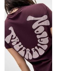 TRUE RELIGION - Crystal Crew T-shirt - Lyst