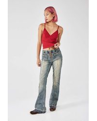 BDG - Patch Pocket Y2k Bootcut Flare Jeans - Lyst