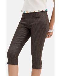 Urban Outfitters - Uo Hailey Bengaline Capri Trousers - Lyst
