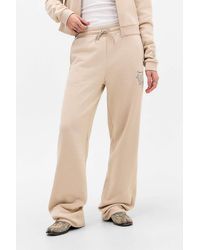 Von Dutch - Beige Wide Leg Joggers - Lyst