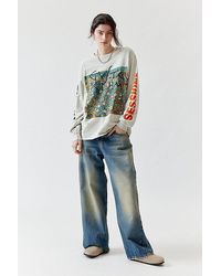 Urban Outfitters - Klimt Painting Graphic Long Sleeve Tee - Lyst