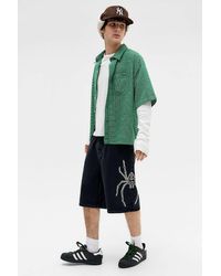 BDG - Jack Laser Spider Shorts - Lyst