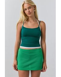 Out From Under - Bec Basketball Mesh Low-Rise Micro Mini Skort - Lyst
