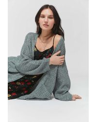 uo brandy flyaway cardigan