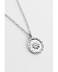 Silence + Noise - Silence + Noise Daisy Concho Pendant Necklace - Lyst