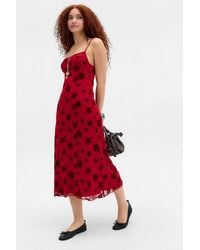 Motel - Uo Exclusive Norishi Midi Dress - Lyst