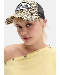 Von Dutch - Leopard Trucker Cap At Urban Outfitters - Lyst