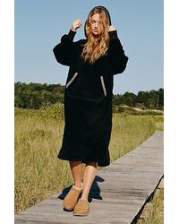UGG - Fluff Fleece Oversized Hoodie Sweatshirt - Lyst