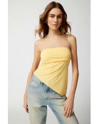 Urban Outfitters - Uo Y2k Asymmetrical Tube Top - Lyst
