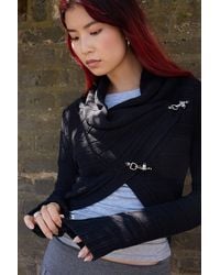 Urban Outfitters - Uo Asymmetric Clasp Cardigan - Lyst