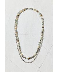 Urban Outfitters - Beaded Layered Necklace - Lyst