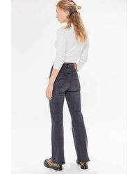 levi's black flare jeans