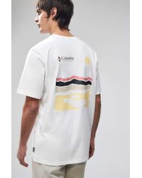 Columbia - White Heritage Hills T-shirt - Lyst