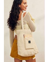 Urban Outfitters Uo Corduroy Pocket Tote Bag - White