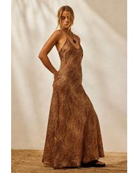 Urban Renewal - Made From Remnants Paisley Silk Maxi Dress - Lyst