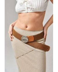 Urban Outfitters - Uo Woven Leather Belt - Lyst