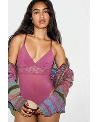 Out From Under - Bonita Mesh Bodysuit - Lyst