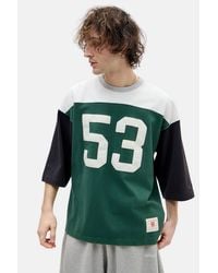 Champion - Green 3/4 Sleeve T-shirt - Lyst