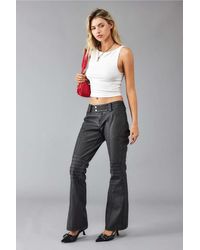 Urban Outfitters - Uo Black Low-rise Motocross Trousers - Lyst