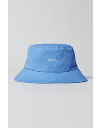 Obey - Bold Twill Bucket Hat - Lyst