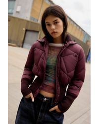 BDG - Reese Asymmetric Puffer Jacket Xs At Urban Outfitters - Lyst