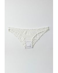 Out From Under - Mesh Cheeky Undie - Lyst