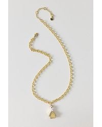 BaubleBar - Peanuts Snoopy Flying Ace Doghouse Pendant - Lyst