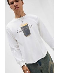 Basic Pleasure Mode - White Long Sleeve Guinness T-shirt - Lyst