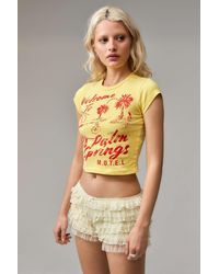 Urban Outfitters - Uo Palm Springs Baby T-shirt - Lyst