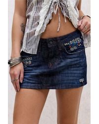 BDG - Ultimate Ibiza Charm Mini Skirt - Lyst